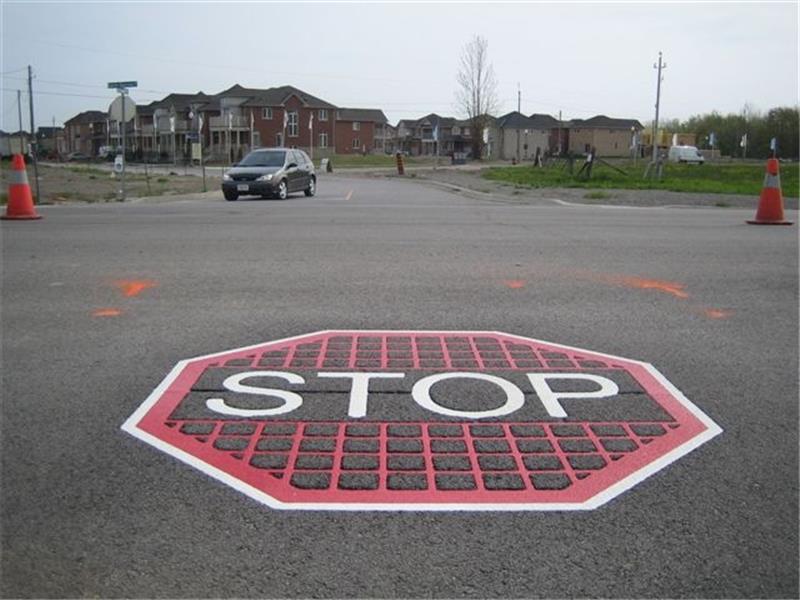 Asphalt Stamping in Salt Lake City